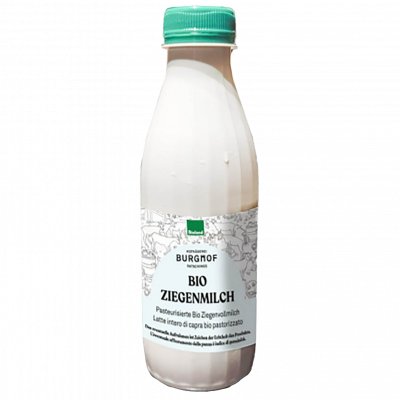 Burghof Ziegenfrischmilch (0,5lt) NEU